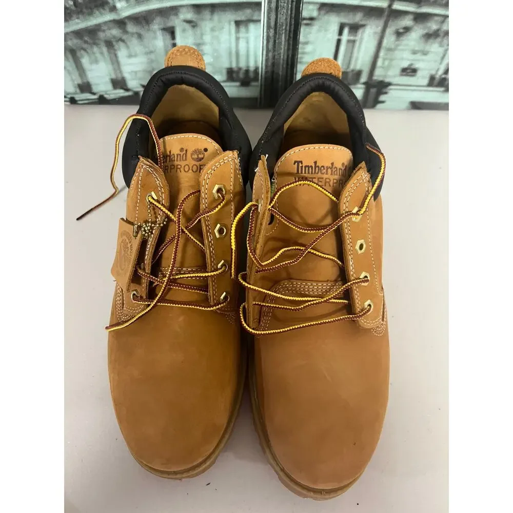 Timberland TB073538 Wheat Waterproof Oxford Boots Men US11.5